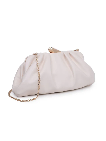 Welma Clutch in White