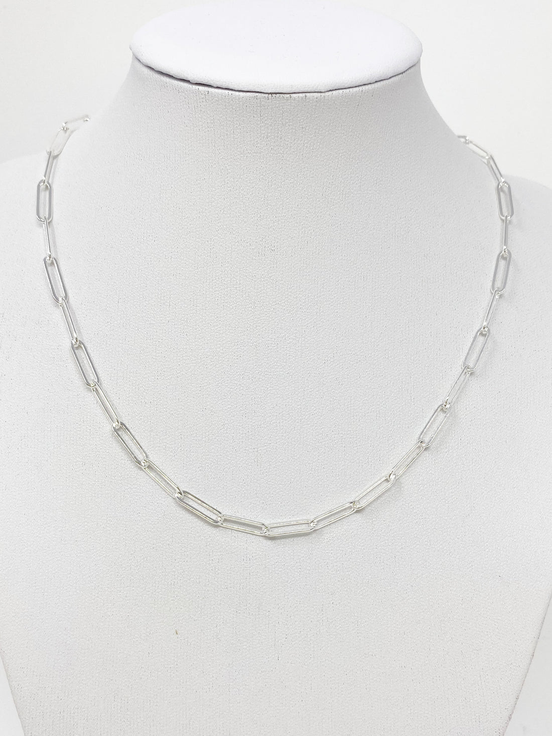 Anne Chainlink Necklace in Sterling Silver