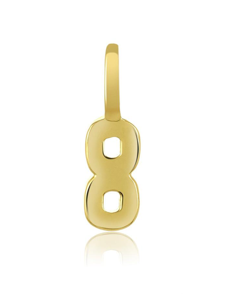 Charming Number Charm in Gold