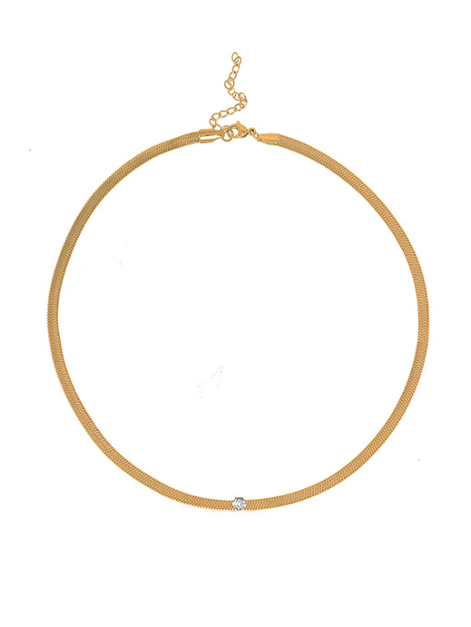 Cleo Necklace in Gold