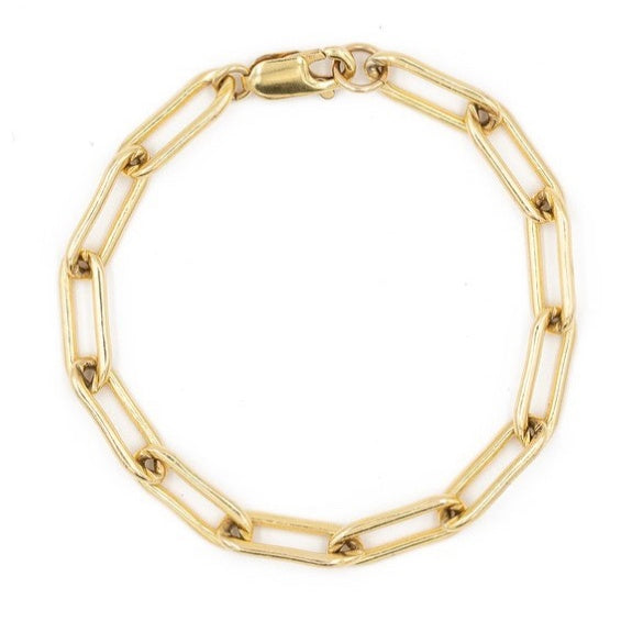 14K Gold Fill Chunky Chainlink Bracelet