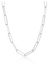 Charlotte Chainlink Necklace in Silver