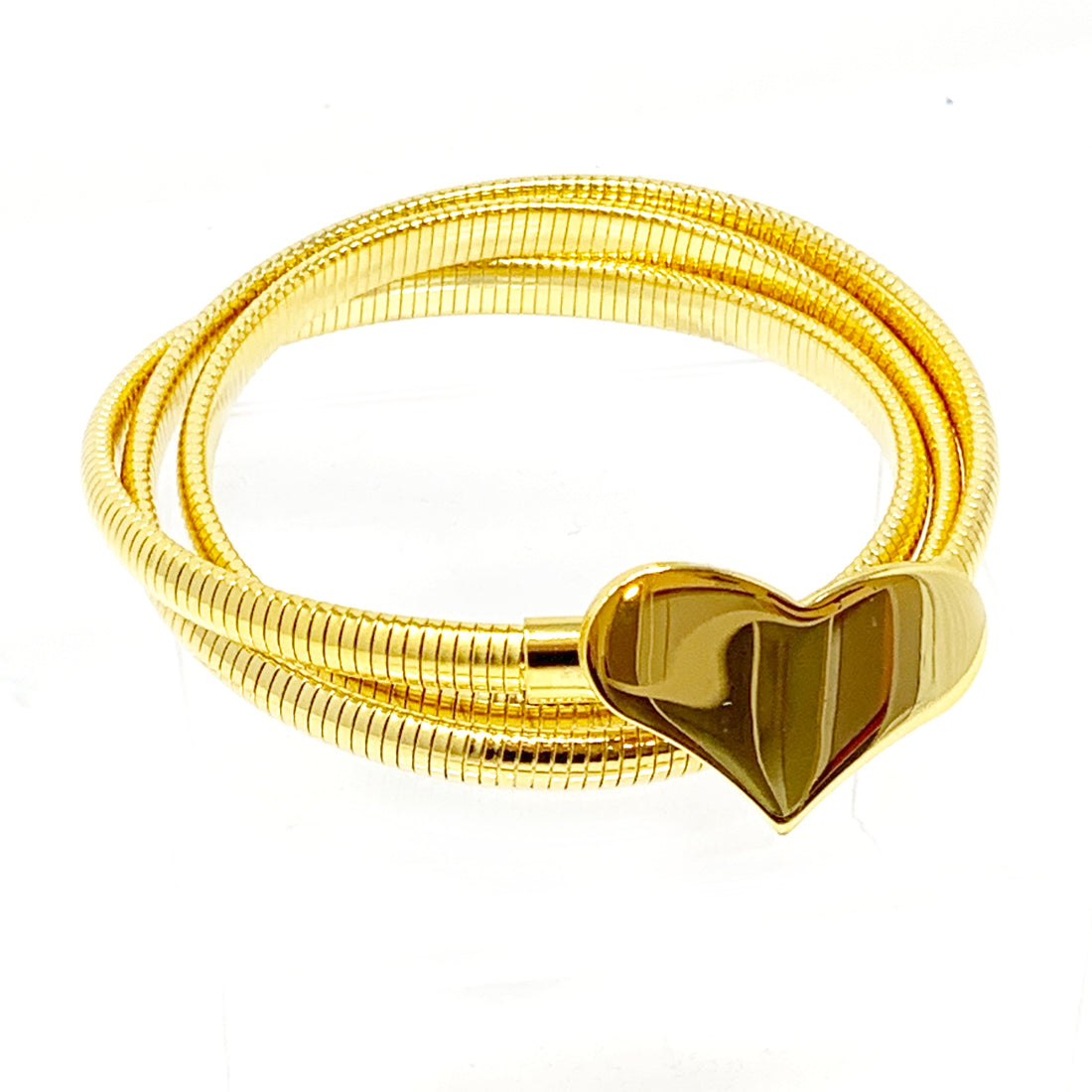 Coil Heart Wrap Bracelet OR Belt