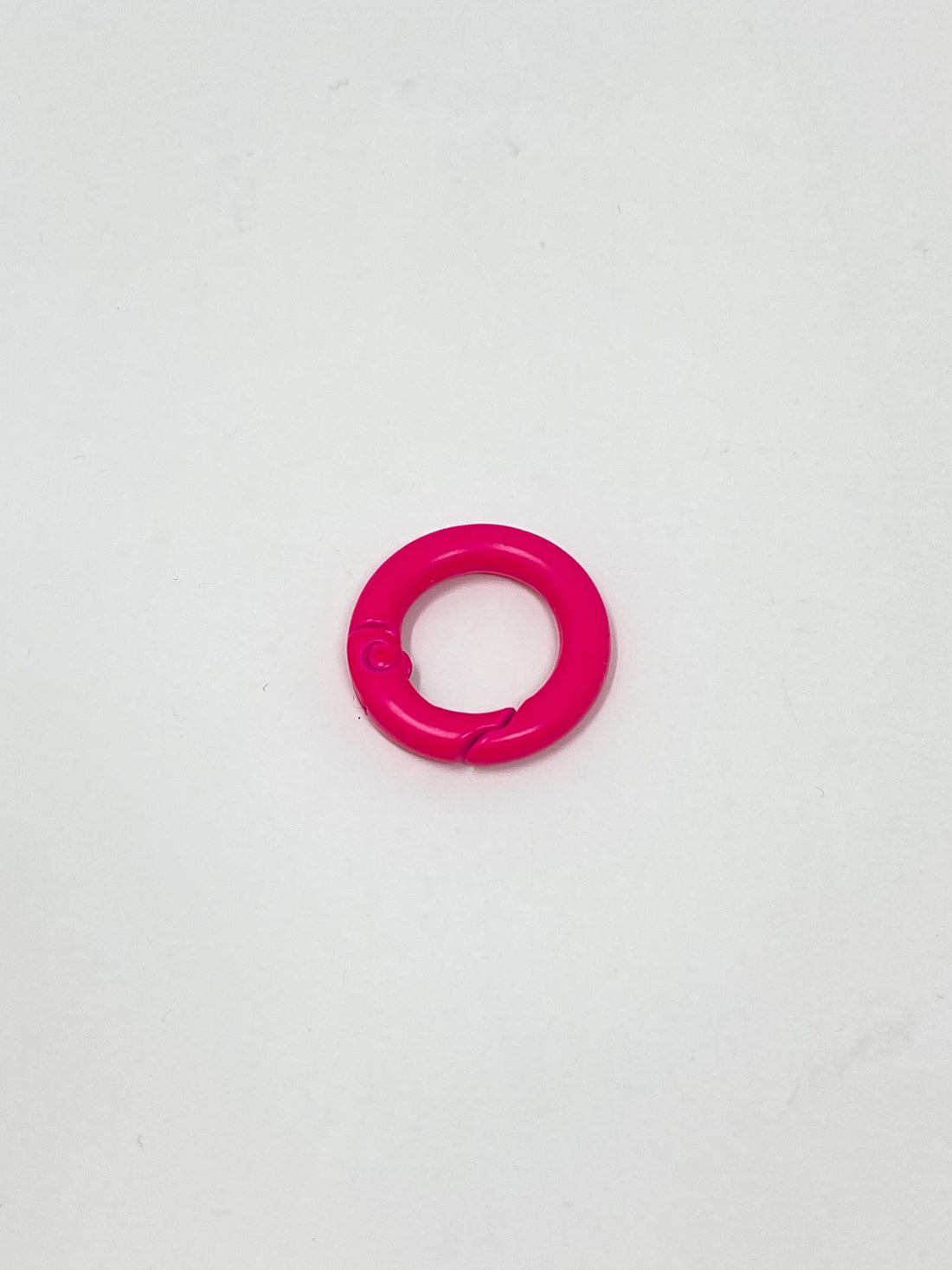 Charming Circle Spring Clasp in Matte Colors