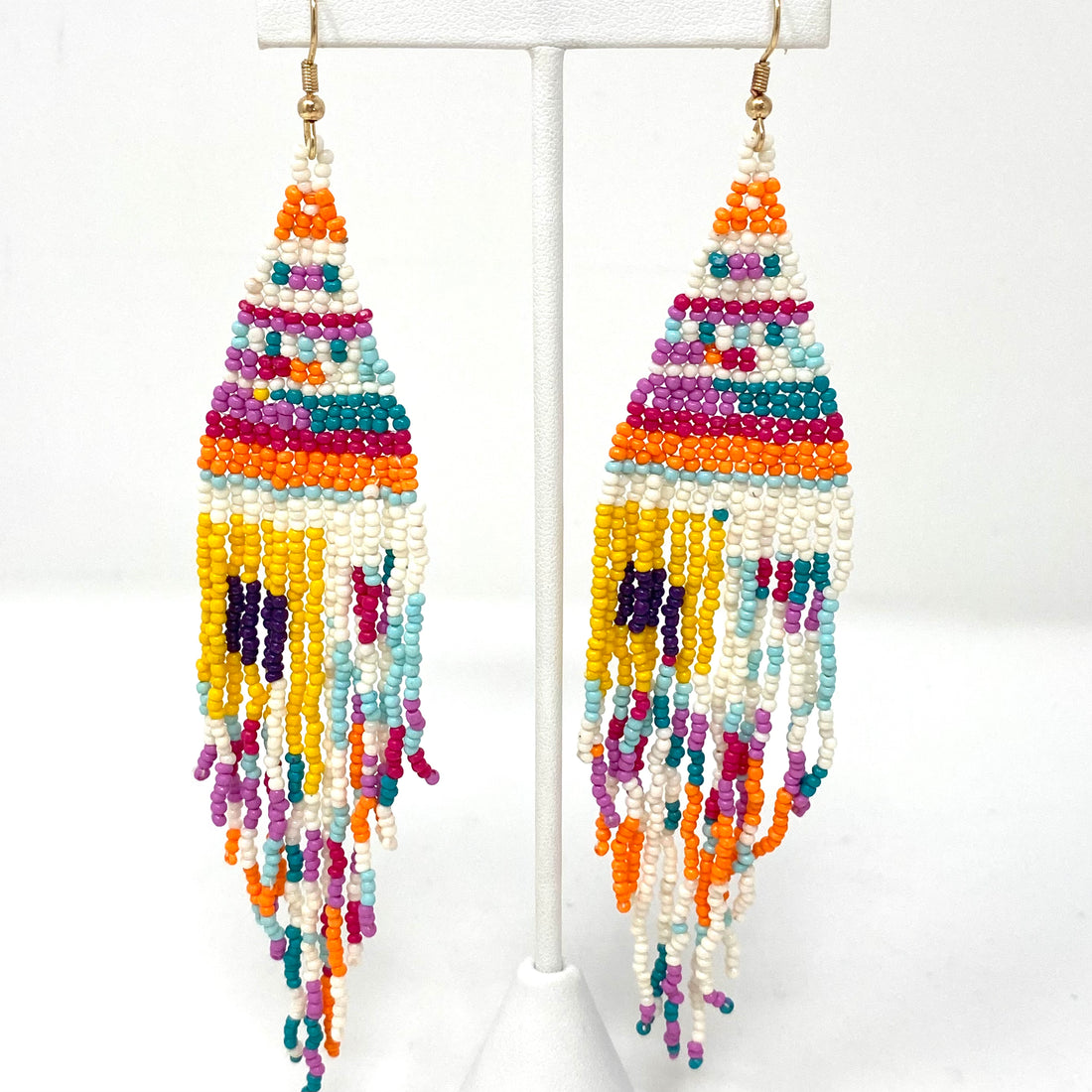 Roll With It Beaded Earring