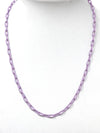 Color Coated Chainlink Chain in Lavender