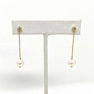 Pearly Drop Earrings