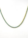 Bobby Necklace in Gold with Turquoise Stones