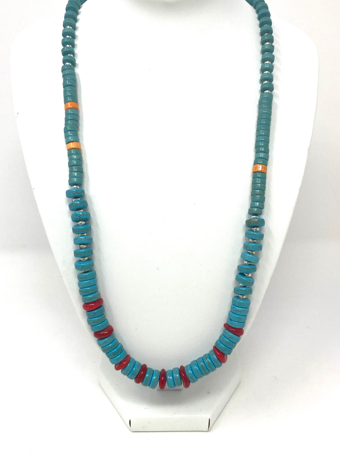 Sea Coral Beaded Necklace