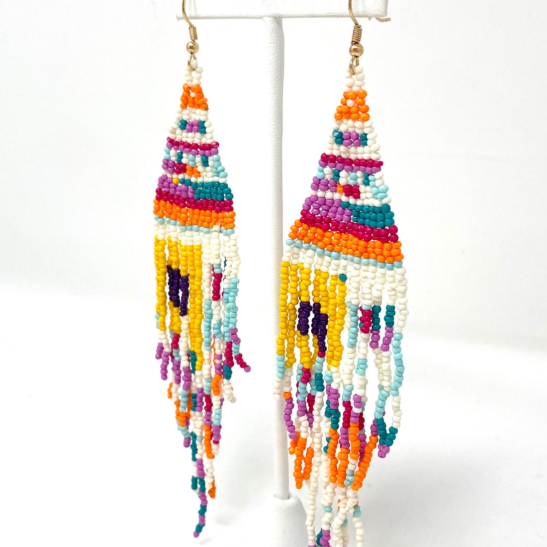 Roll With It Beaded Earring
