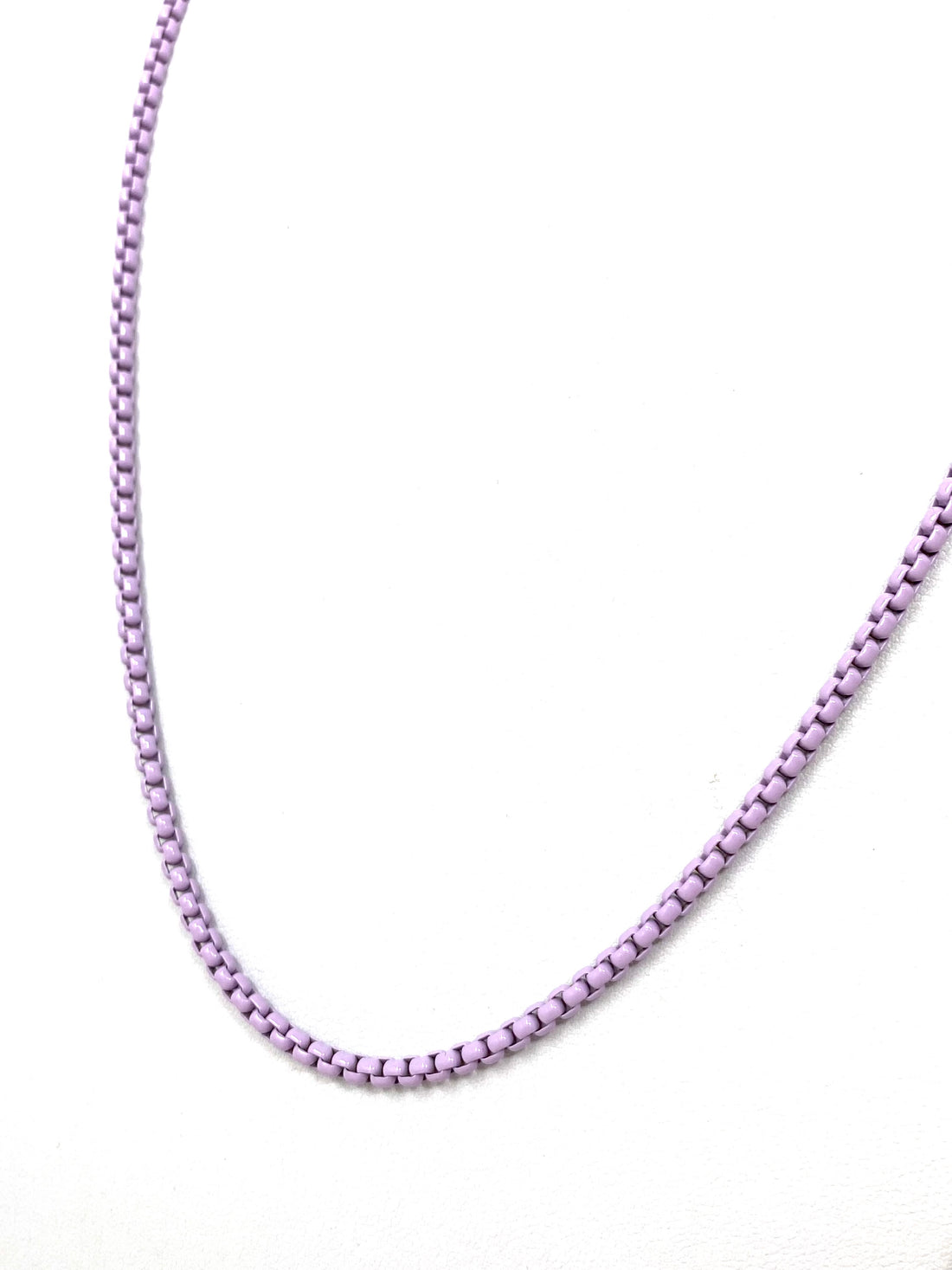 Color Coated Chain in Lavender