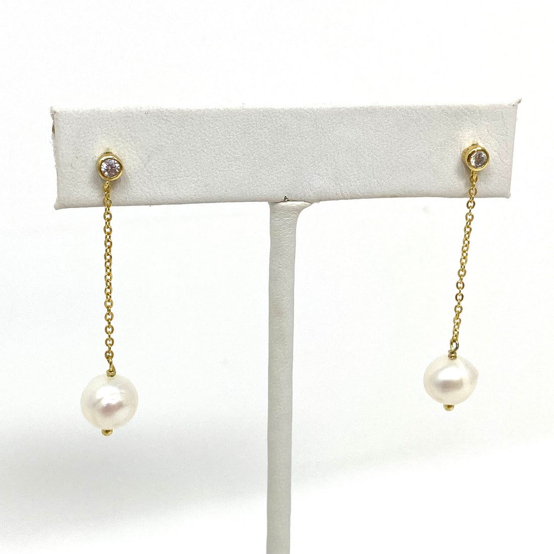 Pearly Drop Earrings