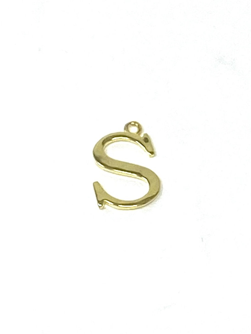 Charming NEW Letter Charm in Gold