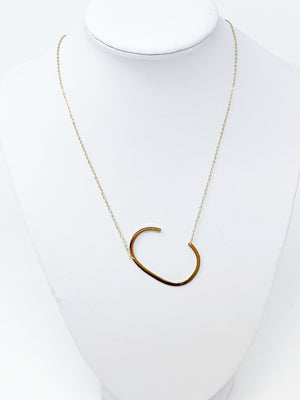 JW Initial Necklace