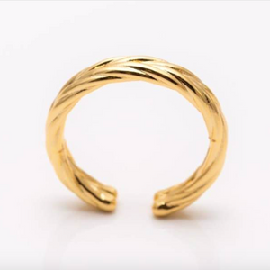 Minna Adjustable Ring in Gold