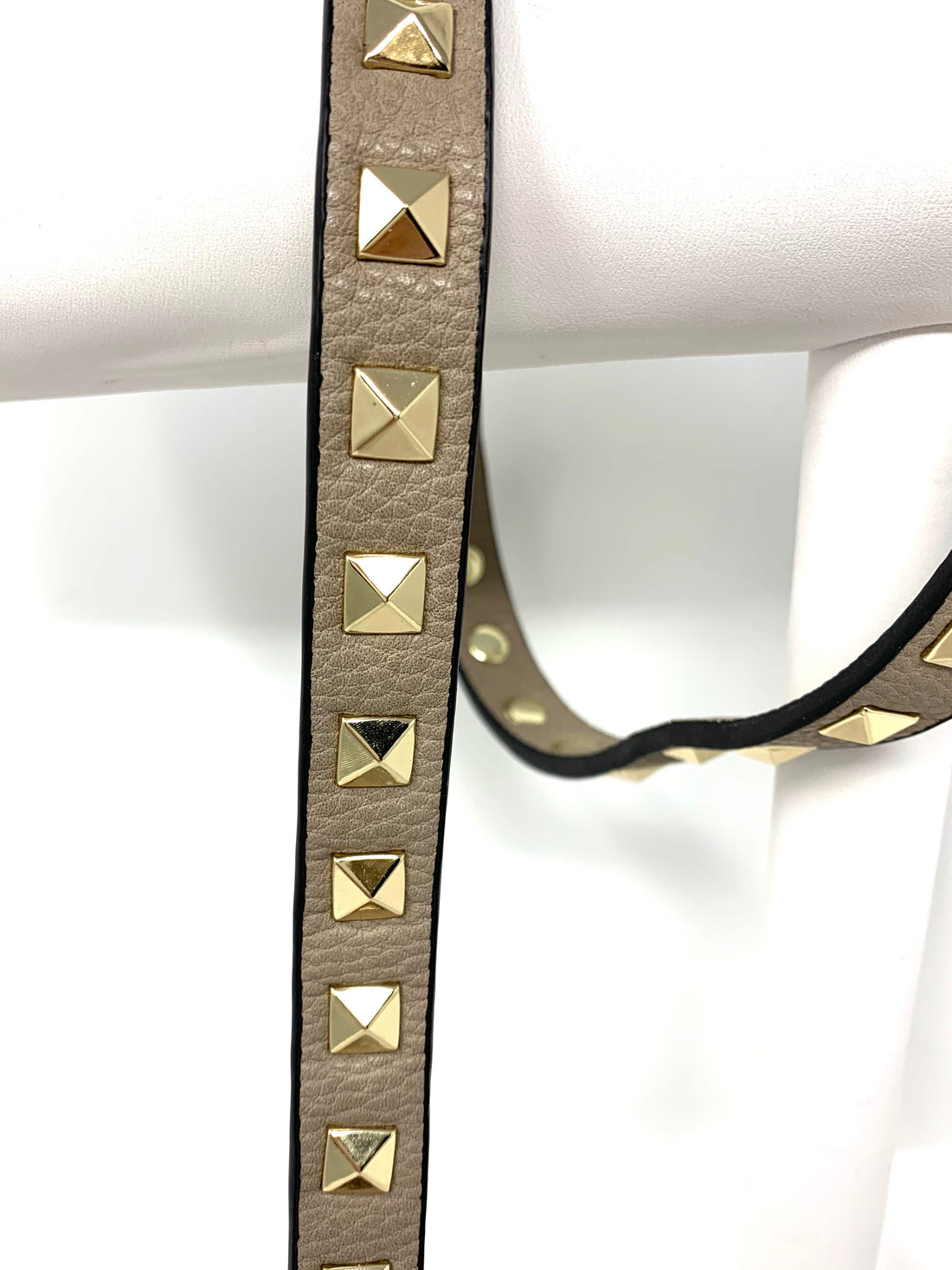 Studded Strap in Putty