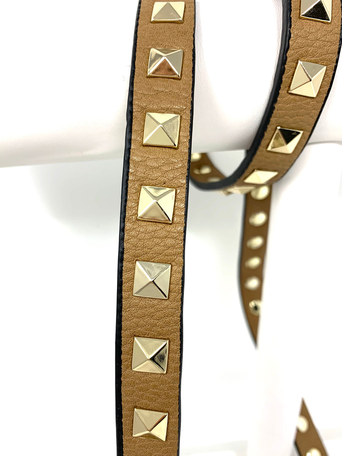 Studded Strap in Sand