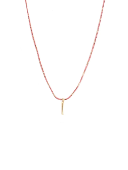 Shimmer Snake Chain in Pink
