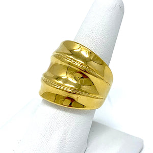 The Zandra Cocktail Ring in Gold