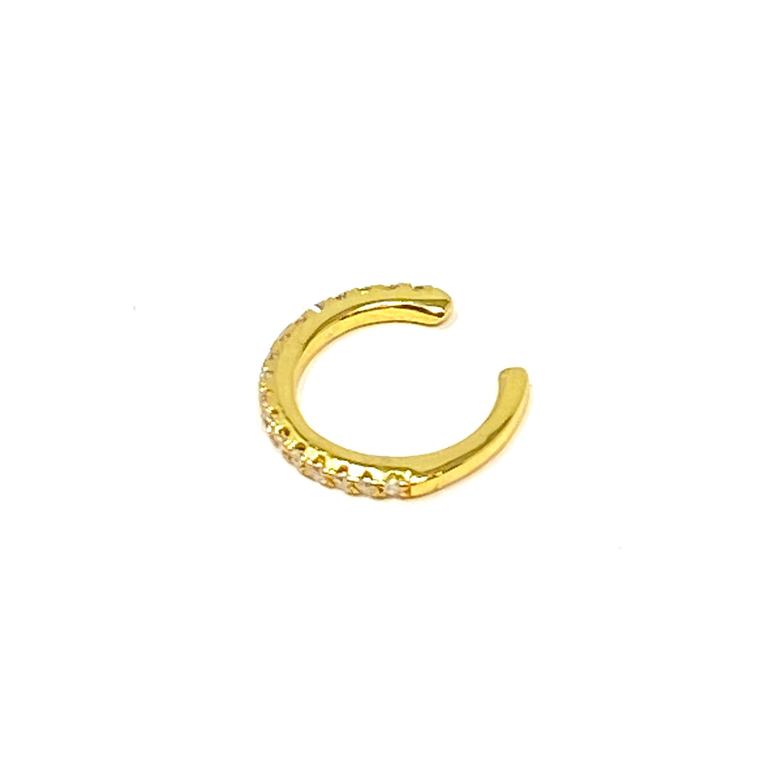Alice Pave Ear Cuff in Gold