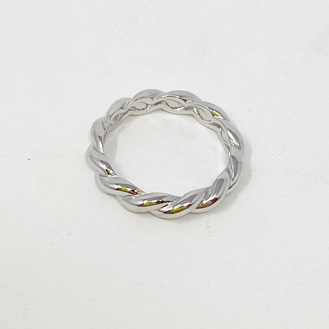 Twisted Ring in Silver