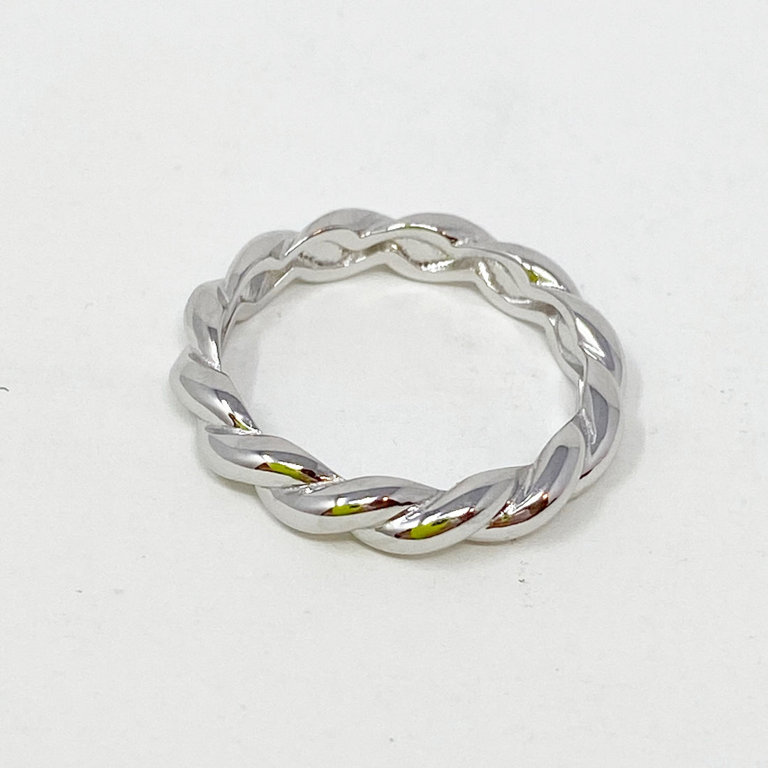 Twisted Ring in Silver
