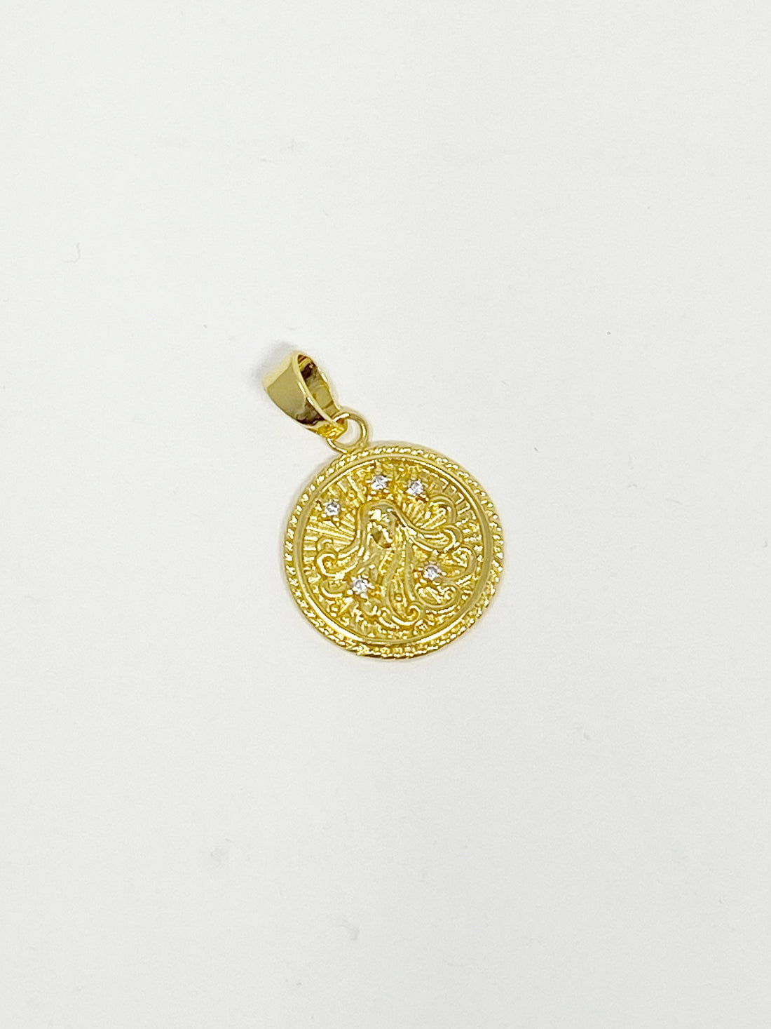 Charming Zodiac Charm in Gold